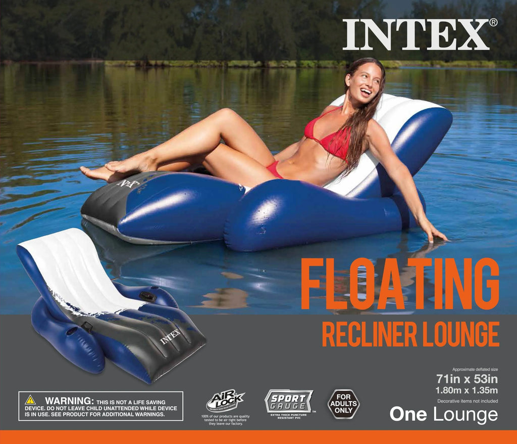 Piscine hors sol INTEX Ultra XTR de 16 pi x 48 po, flotteurs (lot de 2) et glacière gonflable