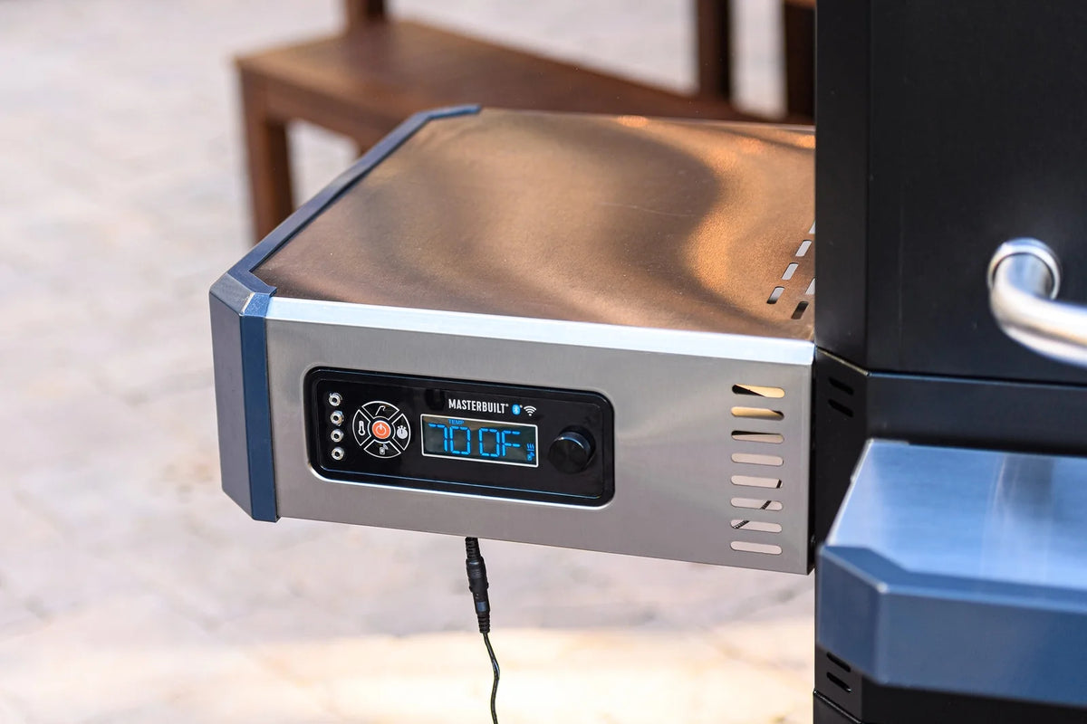 Barbecue et fumoir à charbon numérique WiFi Masterbuilt Gravity Series? 1050 en noir