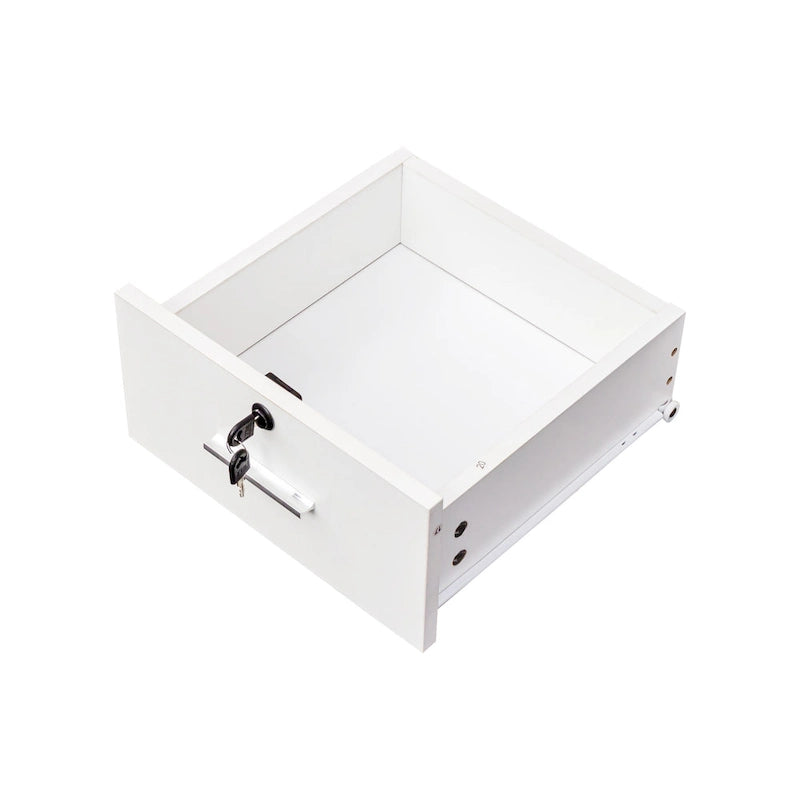 Meuble de rangement verrouillable pour salon de beauté, support pour sèche-cheveux, tiroir pour équipement de styliste