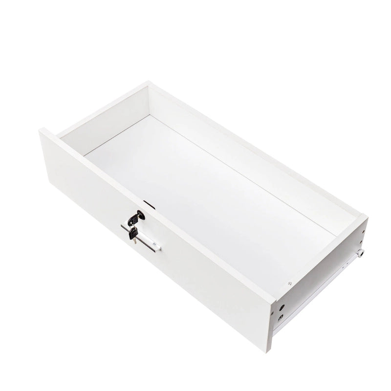 Meuble de rangement verrouillable pour salon de beauté, support pour sèche-cheveux, tiroir pour équipement de styliste