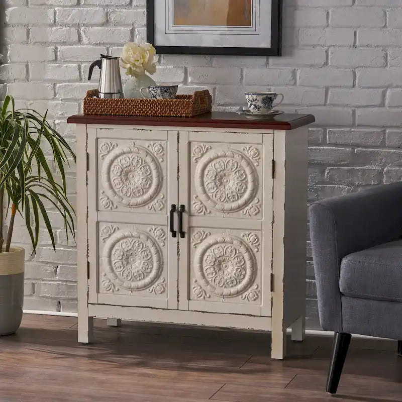 Tile Front Cabinet