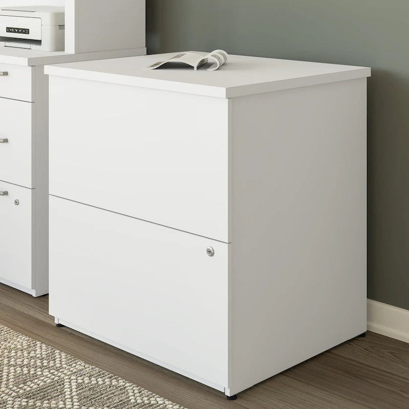 28W 2 Drawer Lateral File Cabinet by