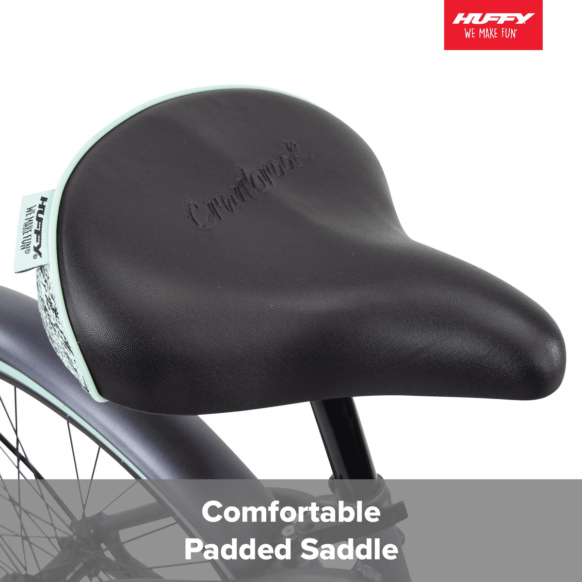 Vélo de balade confort pour femme Huffy Cranbrook 26 pouces, gris