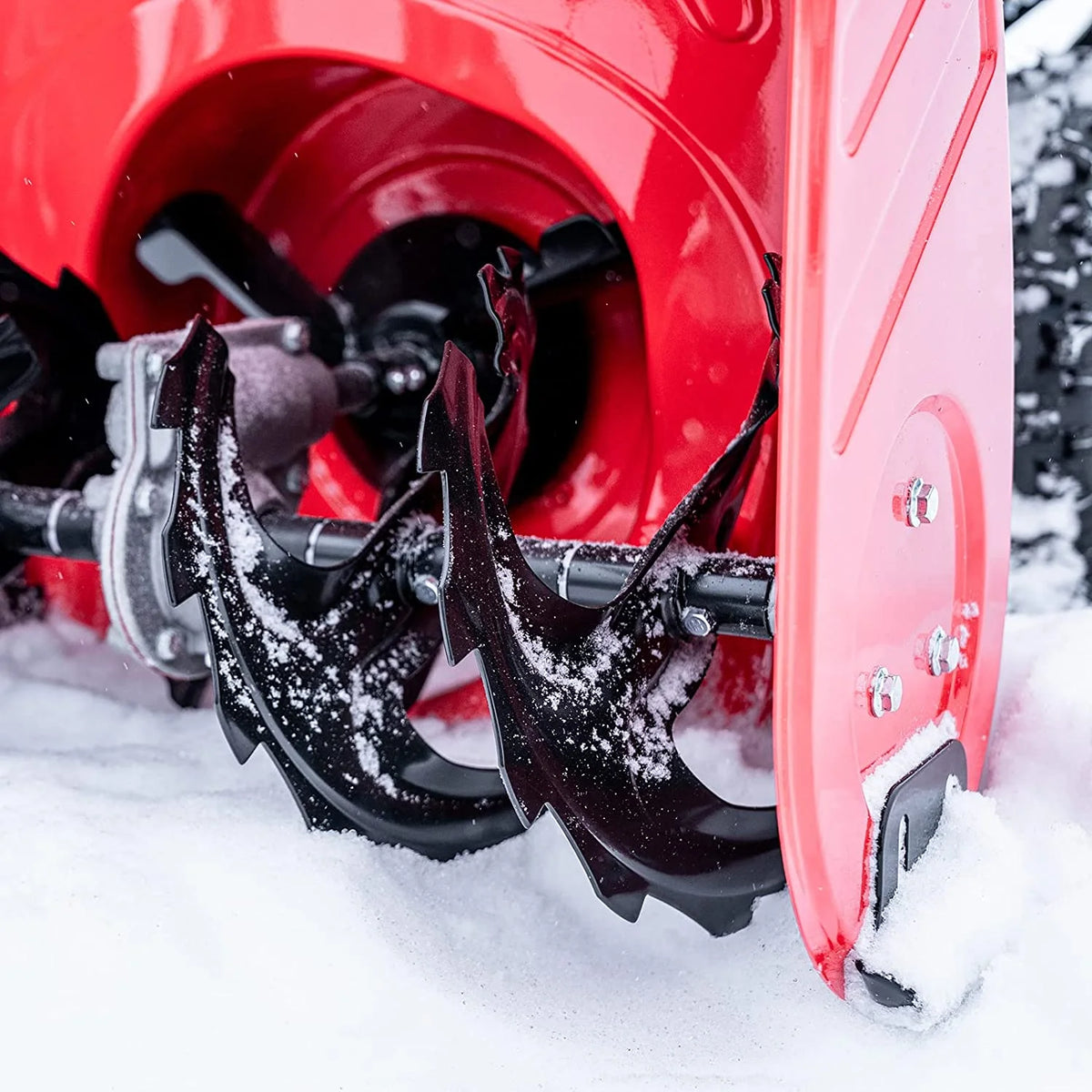 Souffleuse à neige à essence PowerSmart 26 de 252 cm³, autotractée, 120 V, démarrage électrique, vitesse réglable