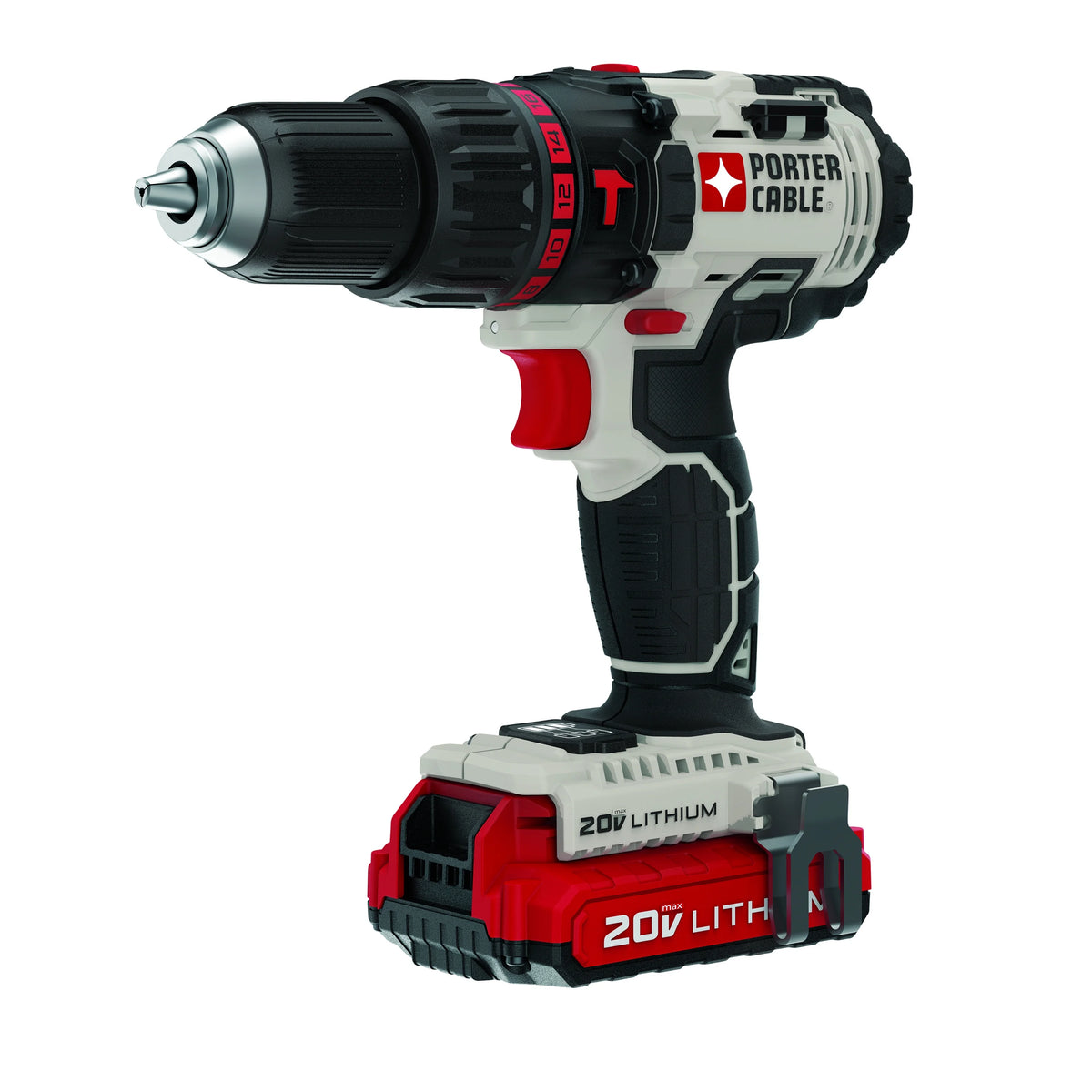 Kit combiné perceuse-visseuse et tourne-chocs sans fil Lithium-Ion 20 Volts Max PORTER CABLE, PCCK602L2