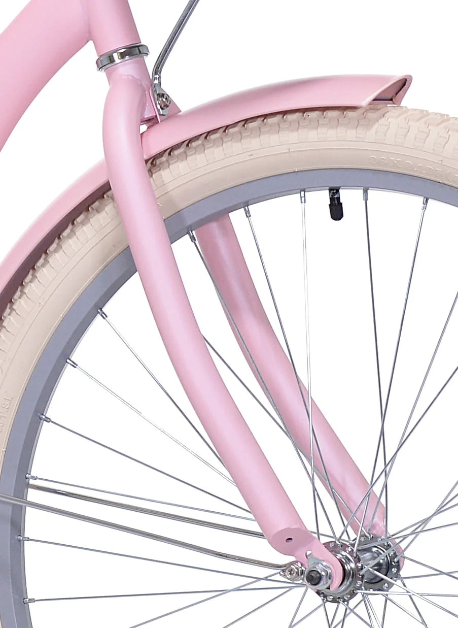 Vélo de promenade pour femme adulte BCA 26 po Charleston, rose