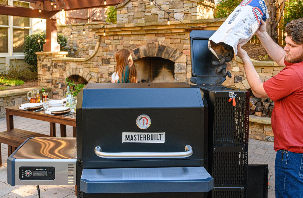 Barbecue et fumoir à charbon numérique WiFi Masterbuilt Gravity Series? 1050 en noir