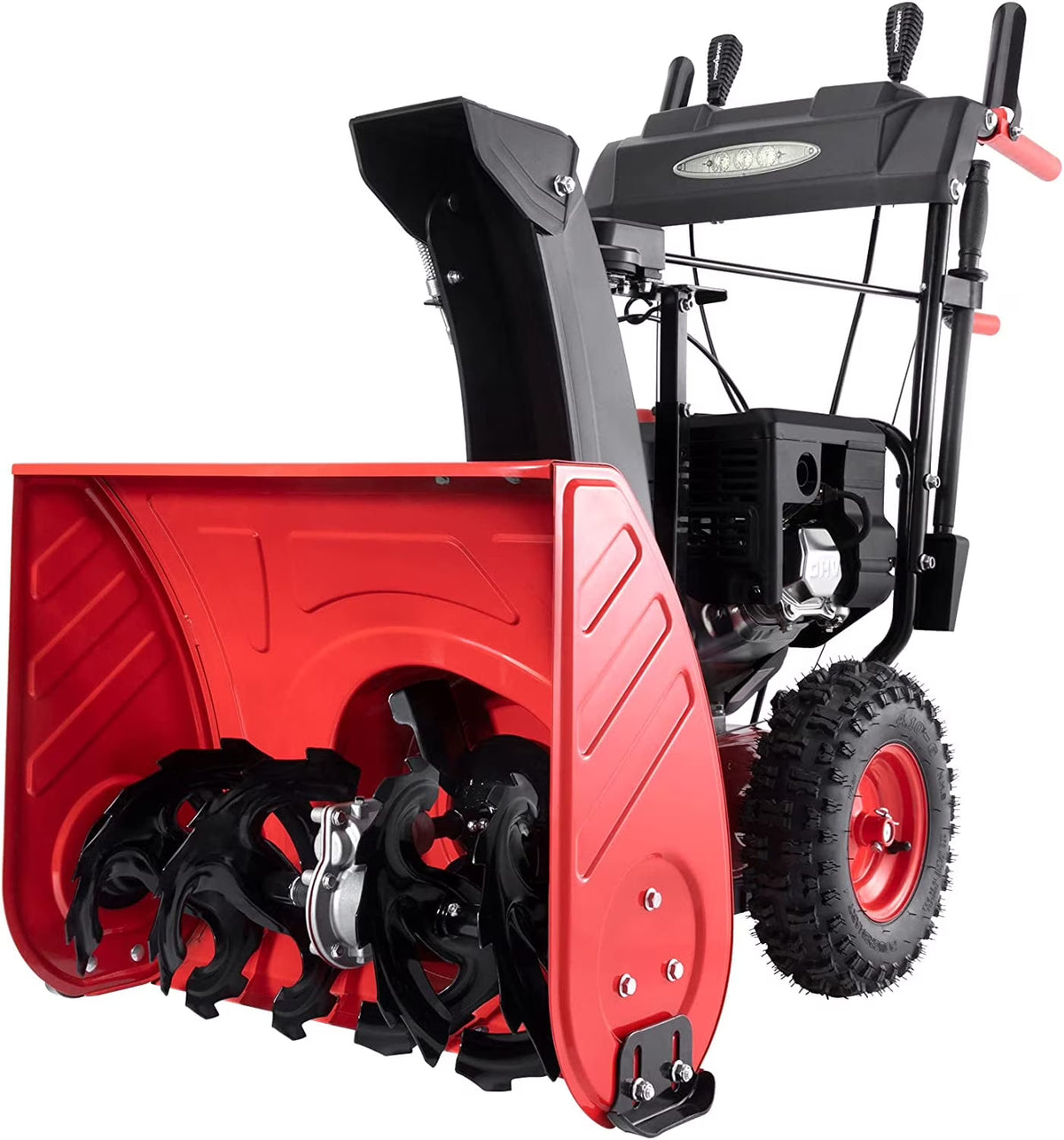 Souffleuse à neige à essence PowerSmart 26 de 252 cm³, autotractée, 120 V, démarrage électrique, vitesse réglable