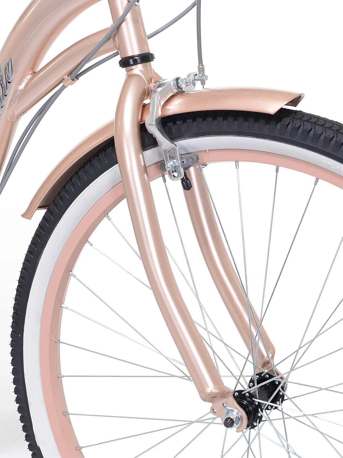 Vélo de promenade Kent Bayside 26 po pour femme, Or rose