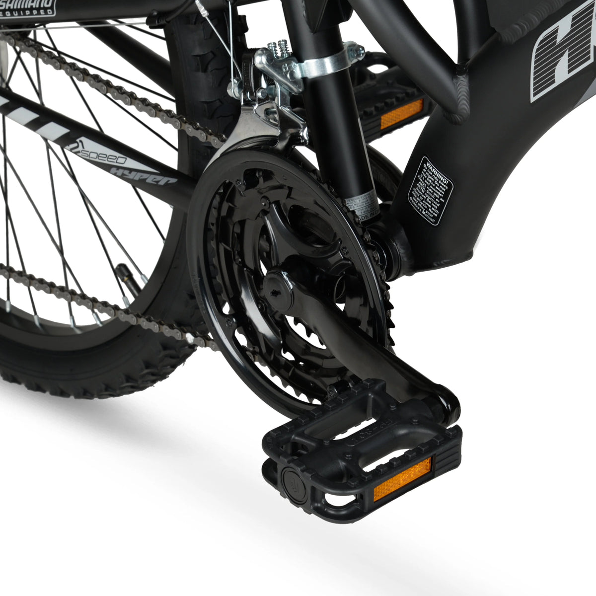 Vélo tout-terrain Hyper 24 Havoc pour garçon, noir