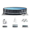 Ensemble piscine hors sol ronde Intex Ultra Frame 26' x 52' pour l'extérieur