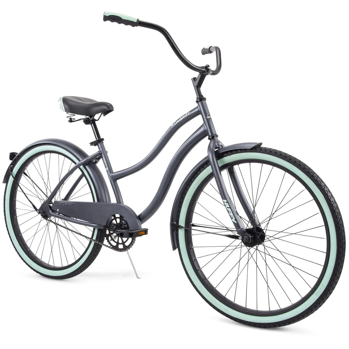 Vélo de balade confort pour femme Huffy Cranbrook 26 pouces, gris