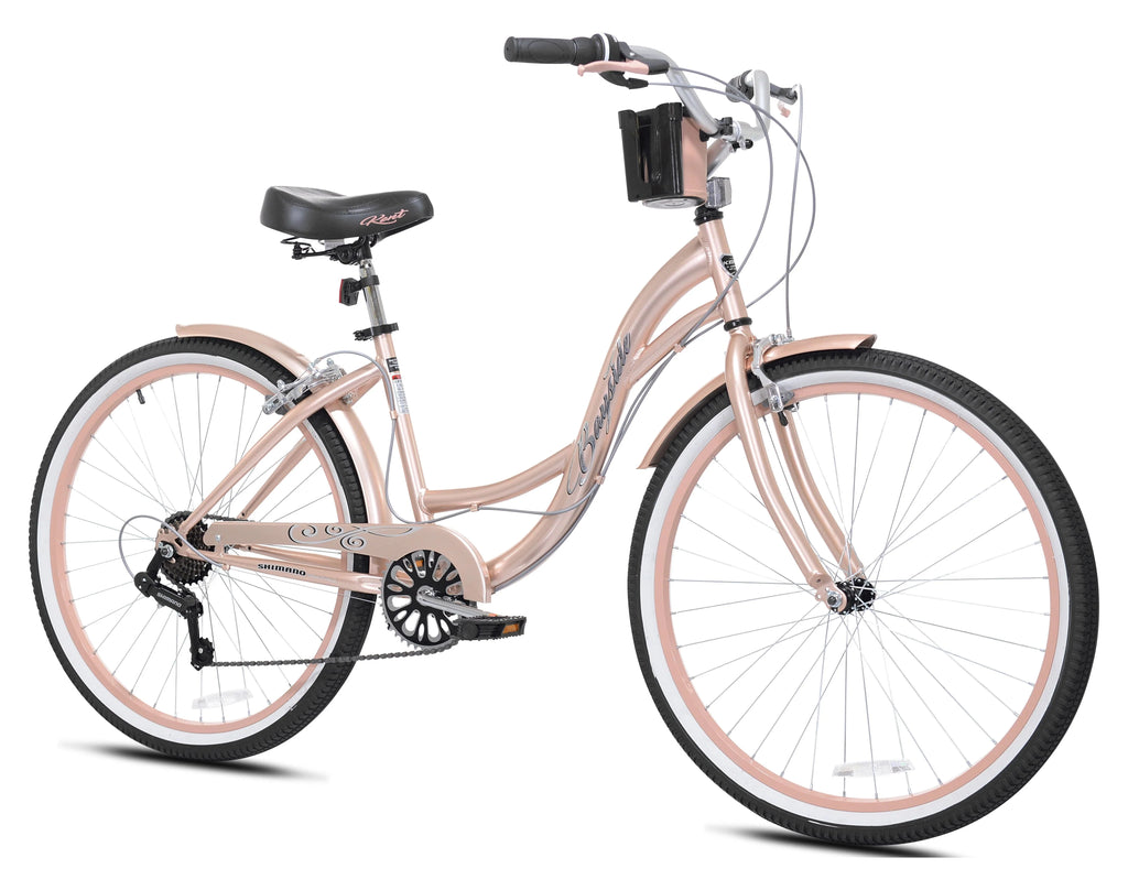Vélo de promenade Kent Bayside 26 po pour femme, Or rose