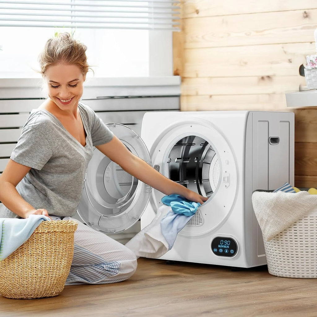 Sèche-linge portable VINGLI 10 lb 110 V blanc électrique à tambour