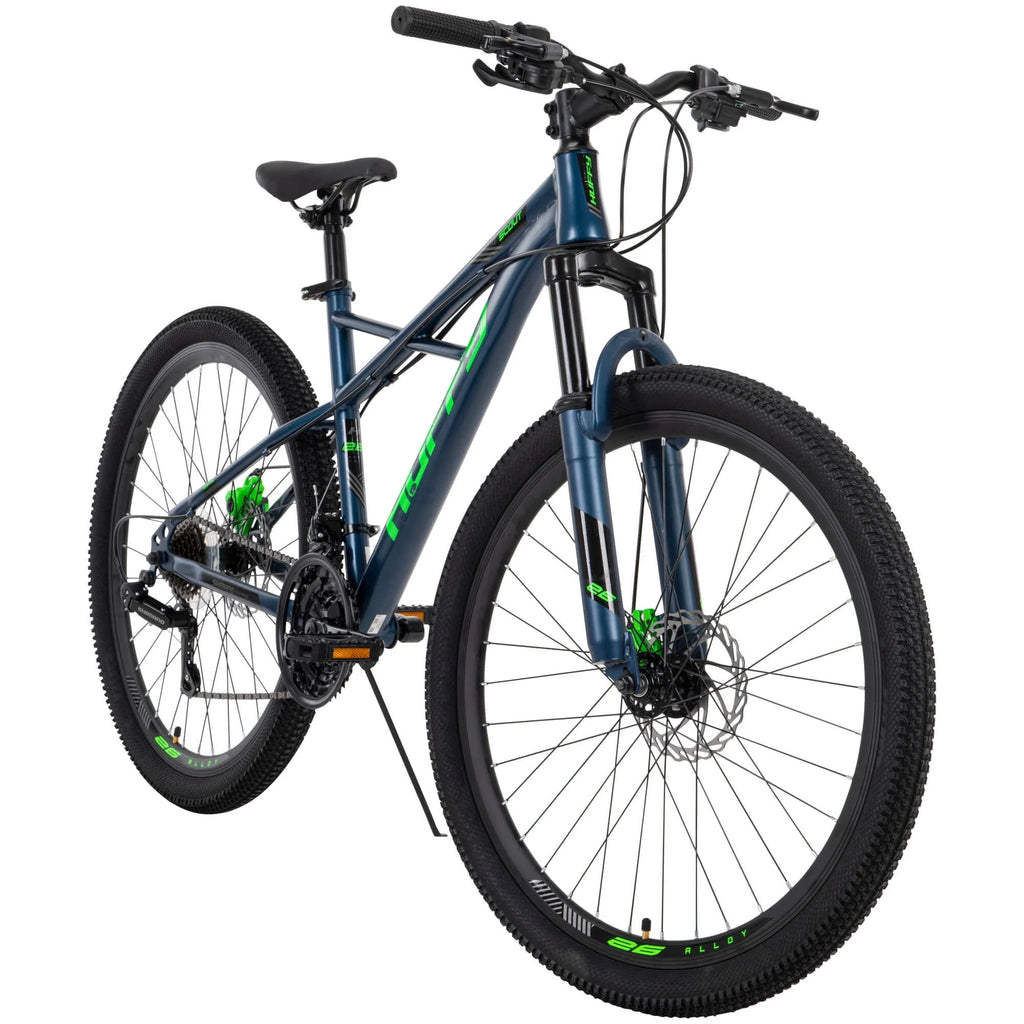 Vélo tout-terrain hardtail Scout pour homme de 26 pouces, 21 vitesses, bleu denim