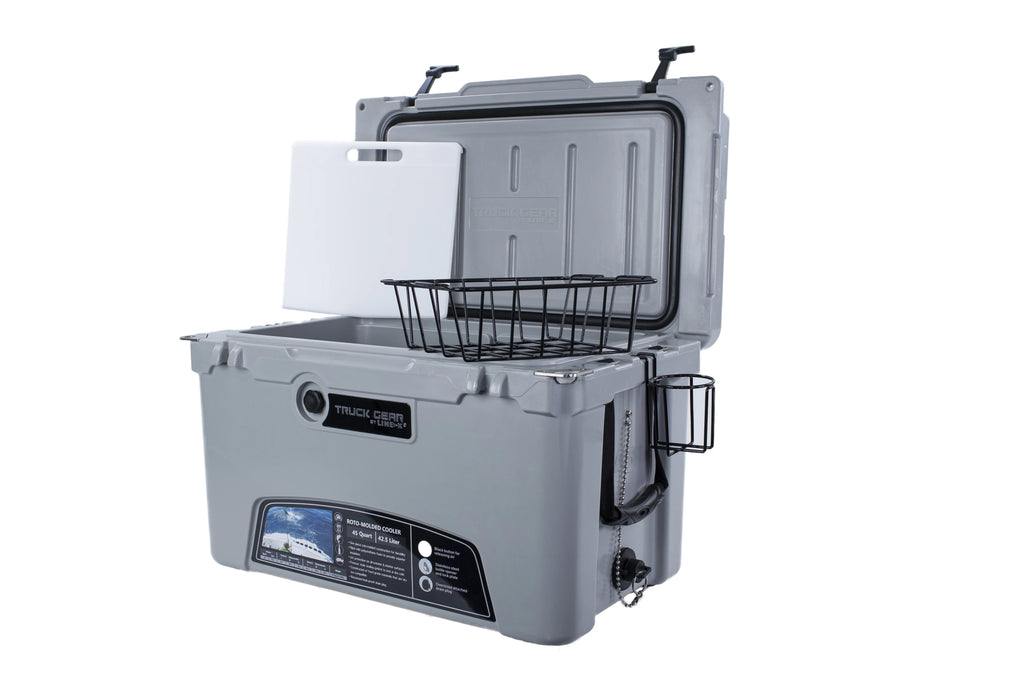 GLACIÈRE DE 45 QT AVEC ACCESSOIRES