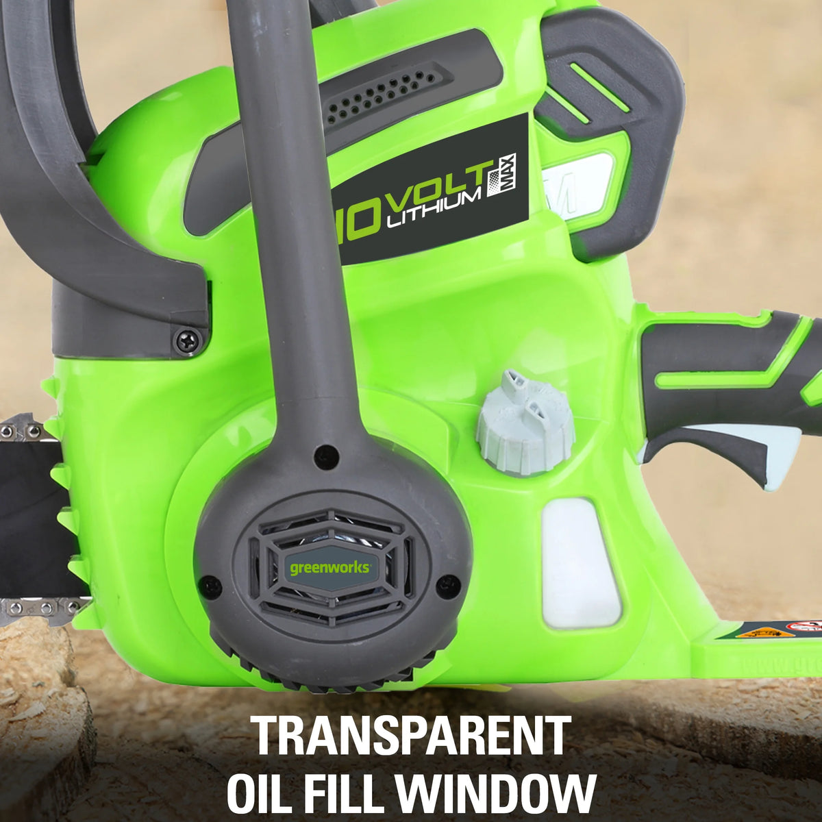 Tronçonneuse sur batterie Greenworks 12 40 V