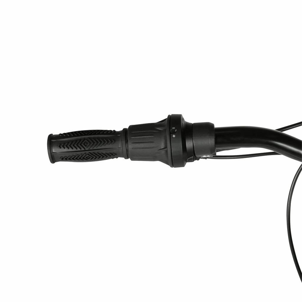 Vélo hybride Hyper Brand Bicycle 700c Spin Fit pour homme, noir et bleu, adulte