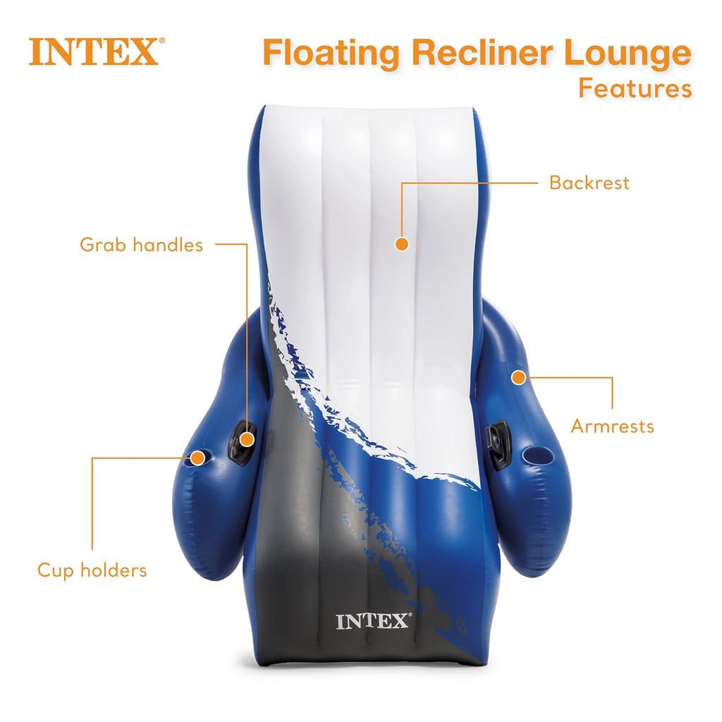 Piscine hors sol INTEX Ultra XTR de 16 pi x 48 po, flotteurs (lot de 2) et glacière gonflable
