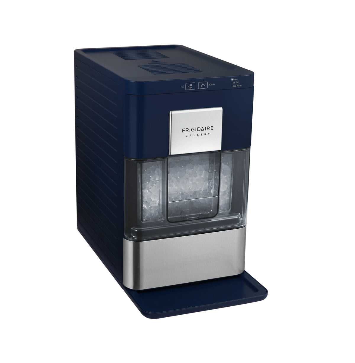 Machine à glaçons Frigidaire EFIC256, machine à glaçons de comptoir avec fenêtre transparente, machine à glaçons d’une capacité de 44 lb, avec autonettoyage, noire