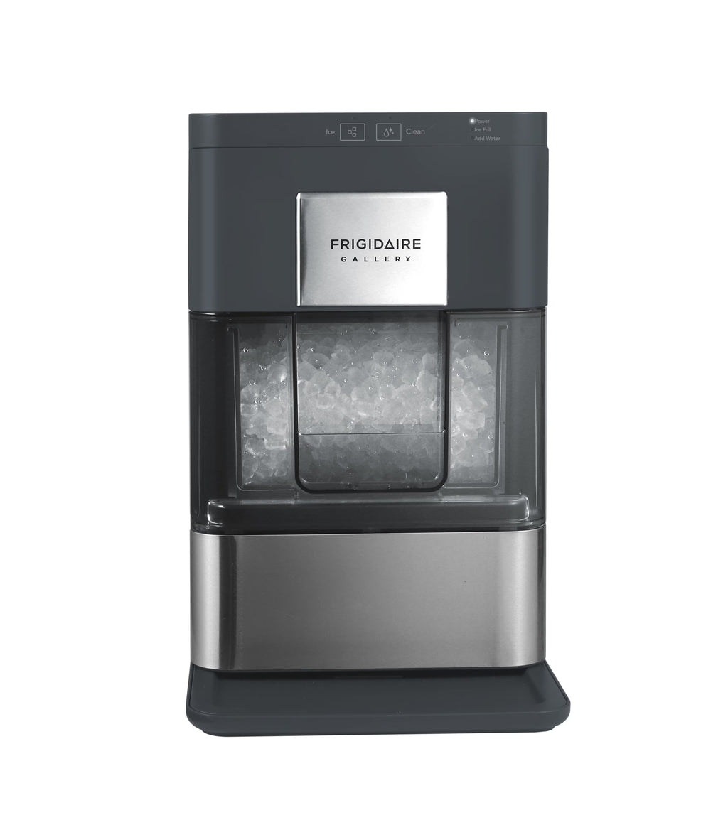 Machine à glaçons Frigidaire EFIC256, machine à glaçons de comptoir avec fenêtre transparente, machine à glaçons d’une capacité de 44 lb, avec autonettoyage, noire