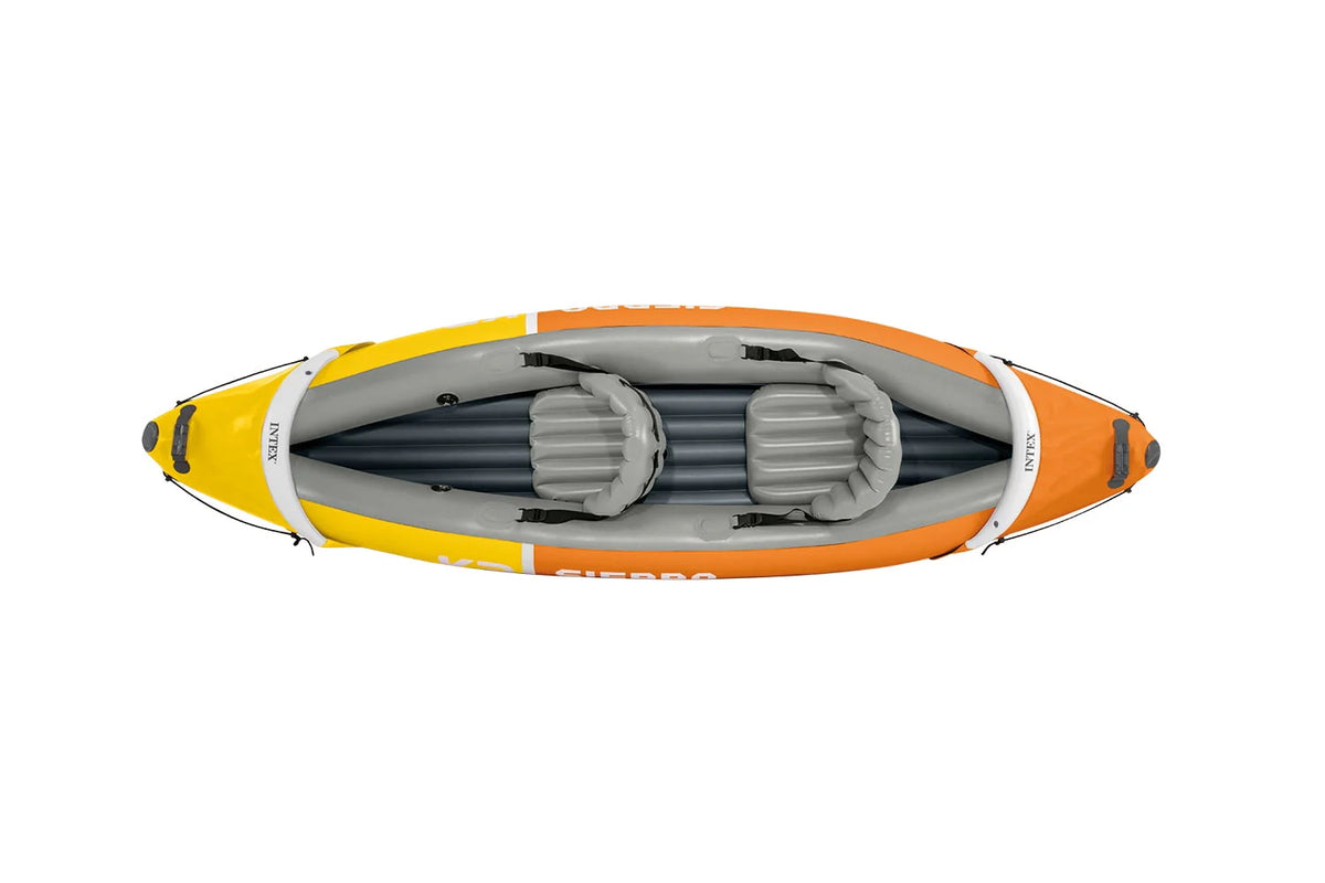 Kayak gonflable Intex Sierra K2 avec pagaies et pompe à main