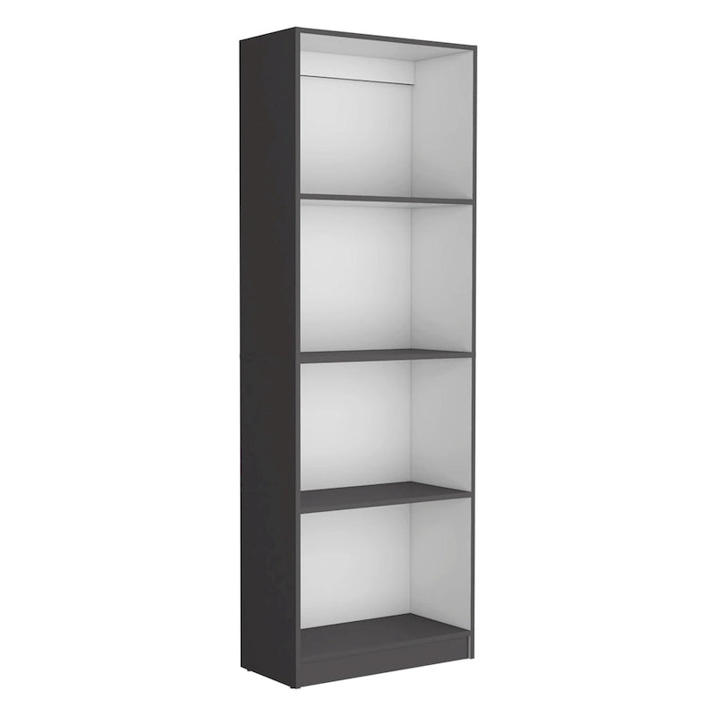Lot de 3 bibliothèques 4 étagères de 152,4 cm de large