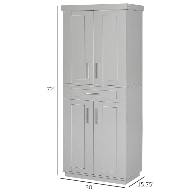 Modern kitchen freestanding storage cabinets