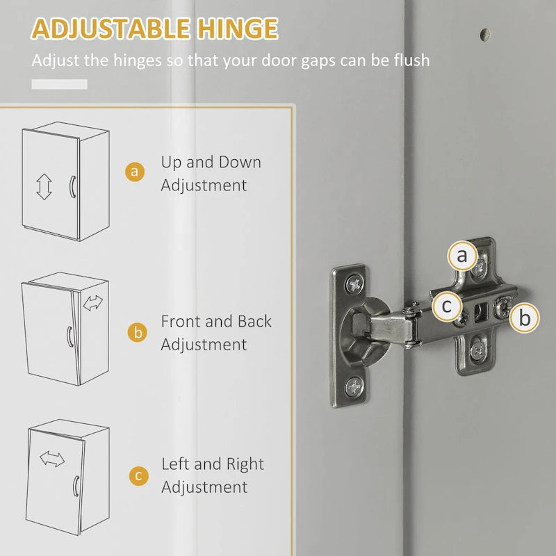 Modern kitchen freestanding storage cabinets