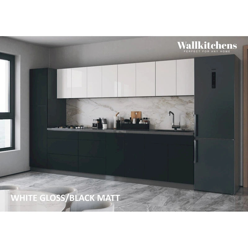 Cuisine Gris couleur de base 11 pieds de large - 135x24