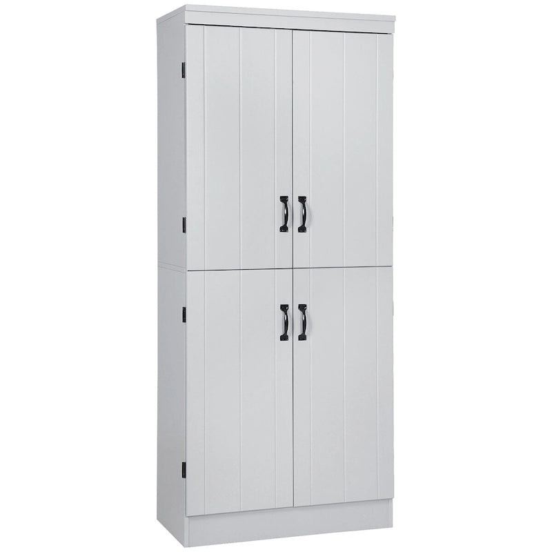 70-inch kitchen storage cabinet, tall freestanding storage cabinet