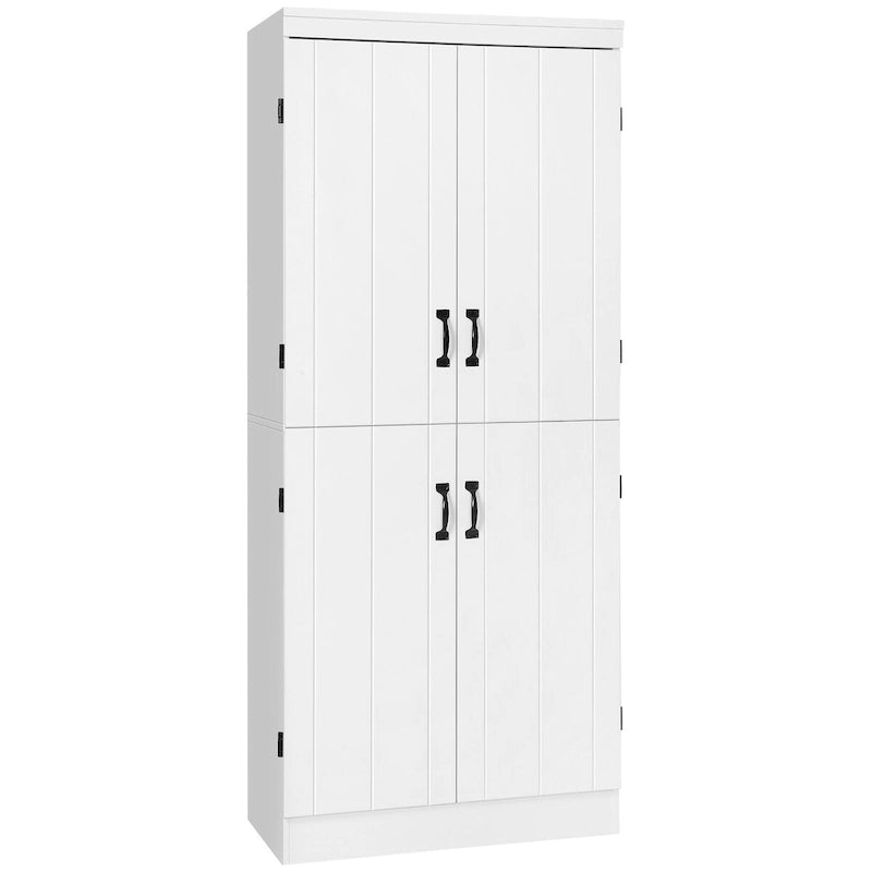 70-inch kitchen storage cabinet, tall freestanding storage cabinet