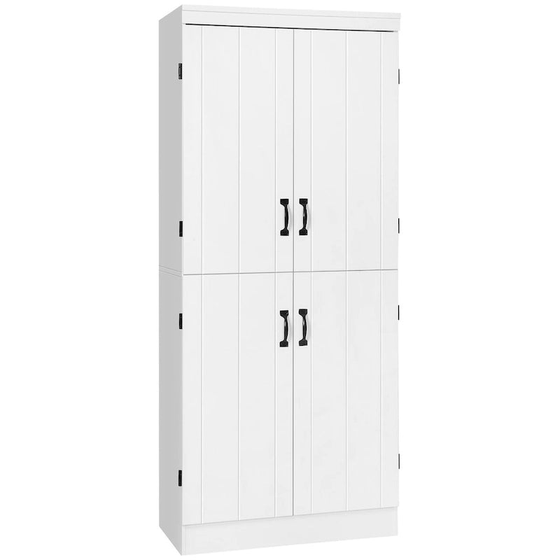 70-inch kitchen storage cabinet, tall freestanding storage cabinet