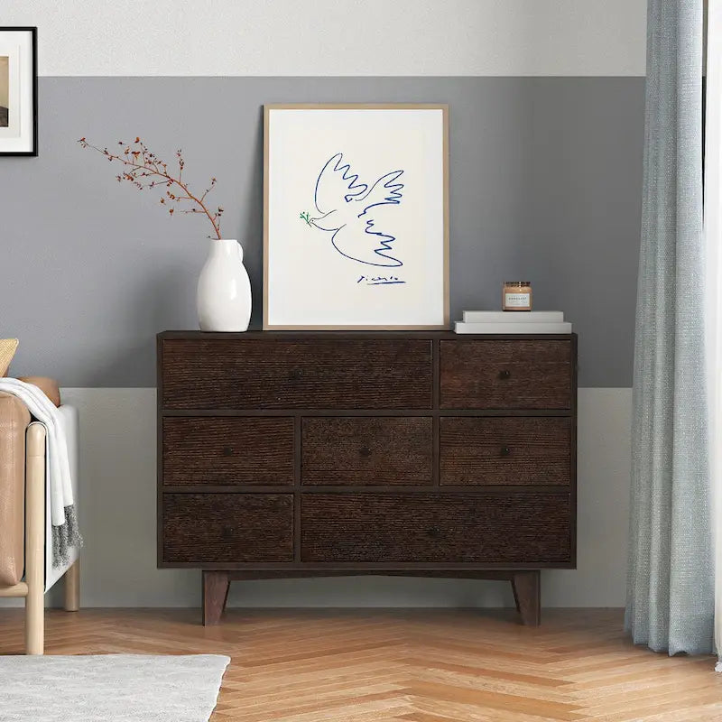 Solid Wood spray-painted drawer dresser bar,buffet tableware cabinet lockers buffet server console table lockers