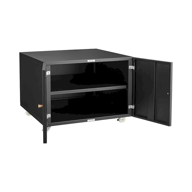 Office Furniture Copier Cabinet 2 Door Steel Stand Mobile Pedestal
