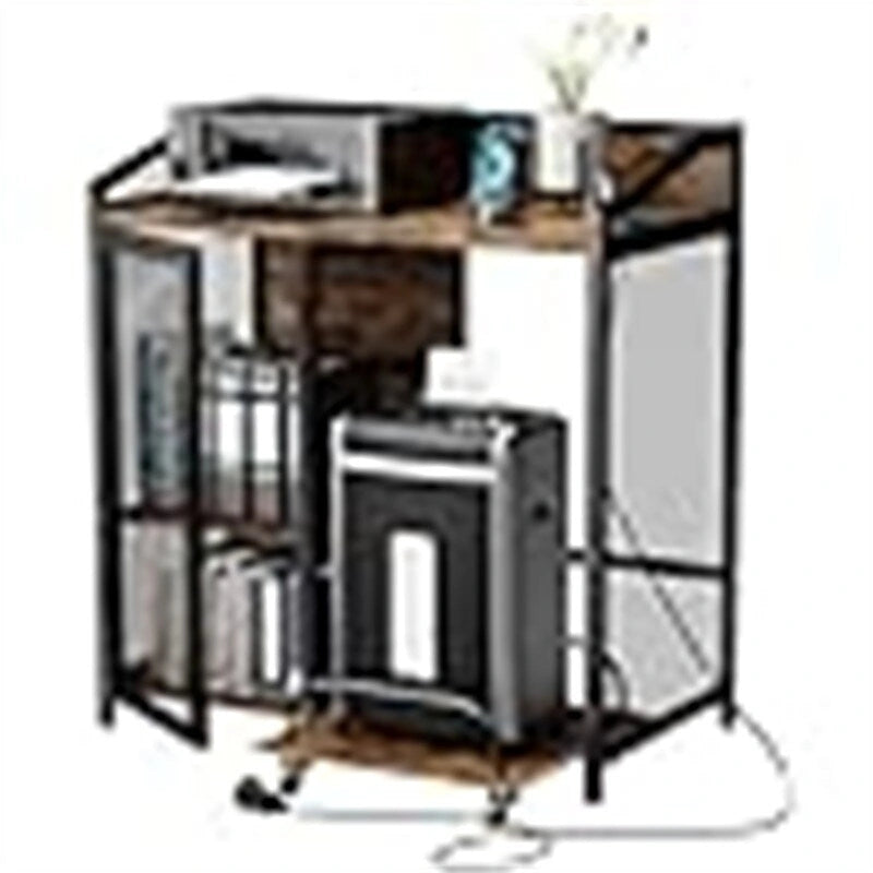 Meuble Imprimante avec Station de Recharge - 18,9P x 20,86L x 27,36H