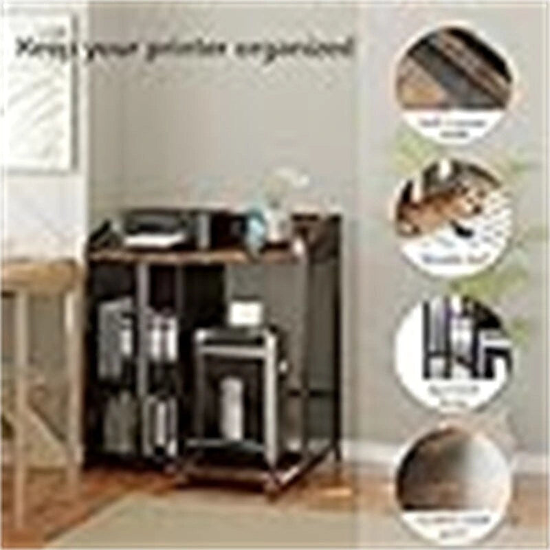 Meuble Imprimante avec Station de Recharge - 18,9P x 20,86L x 27,36H