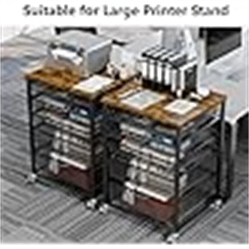 Meuble Imprimante avec Station de Recharge - 18,9P x 20,86L x 27,36H