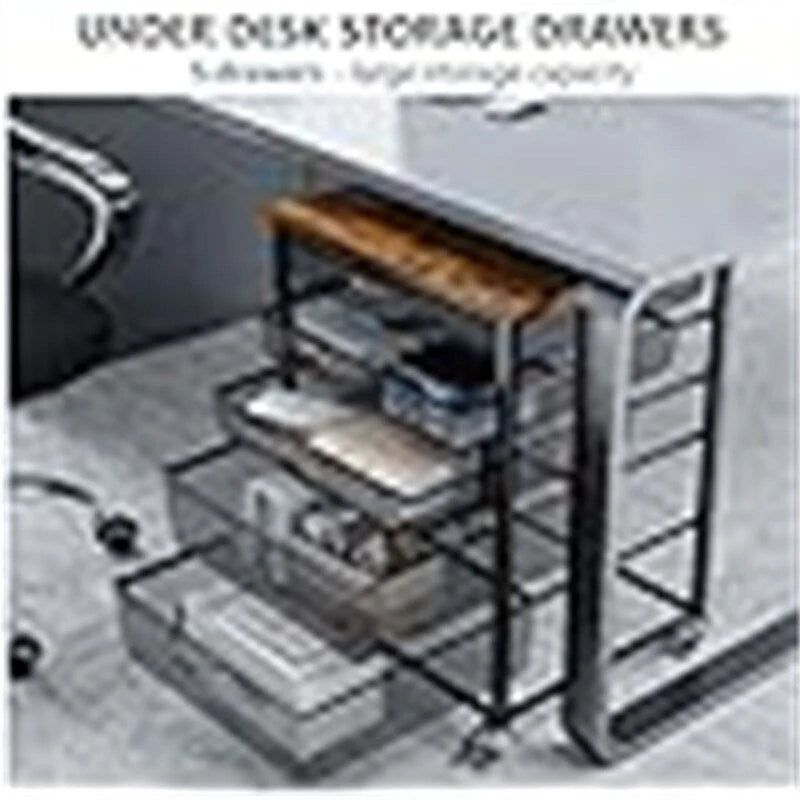 Meuble Imprimante avec Station de Recharge - 18,9P x 20,86L x 27,36H
