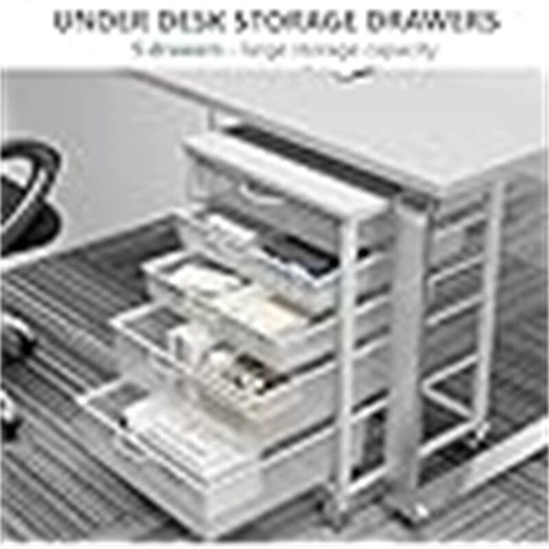 Meuble Imprimante avec Station de Recharge - 18,9P x 20,86L x 27,36H