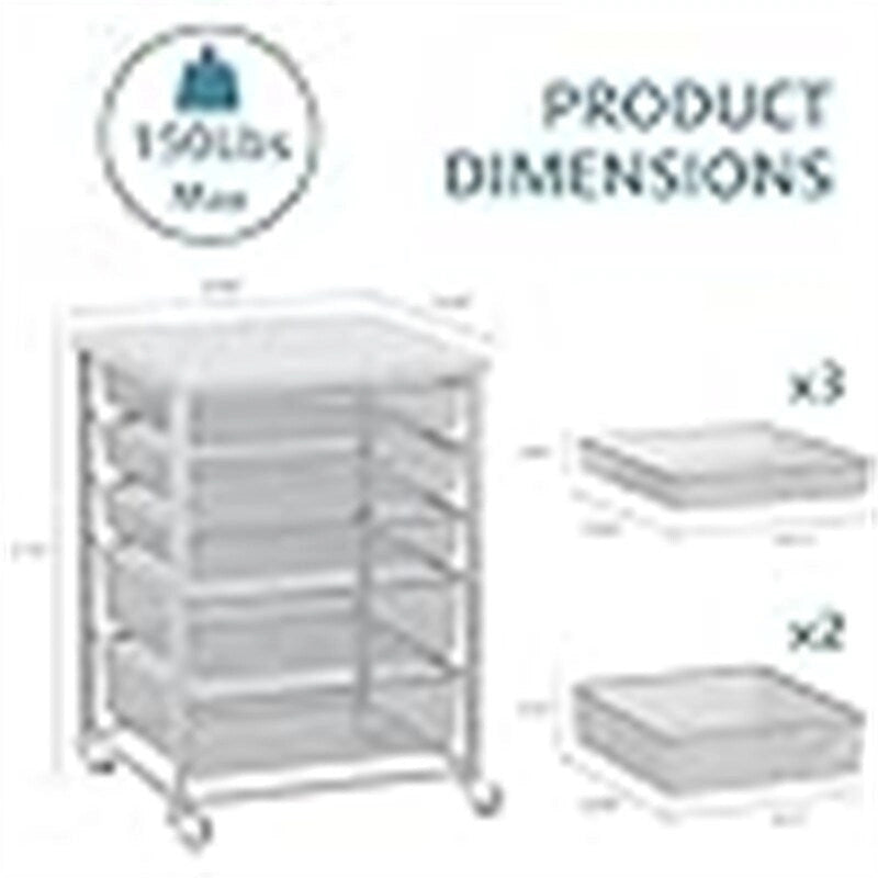 Meuble Imprimante avec Station de Recharge - 18,9P x 20,86L x 27,36H