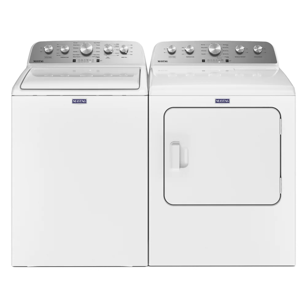 Sèche-linge au gaz à chargement par le dessus MAYTAG MGD5030MW assorti