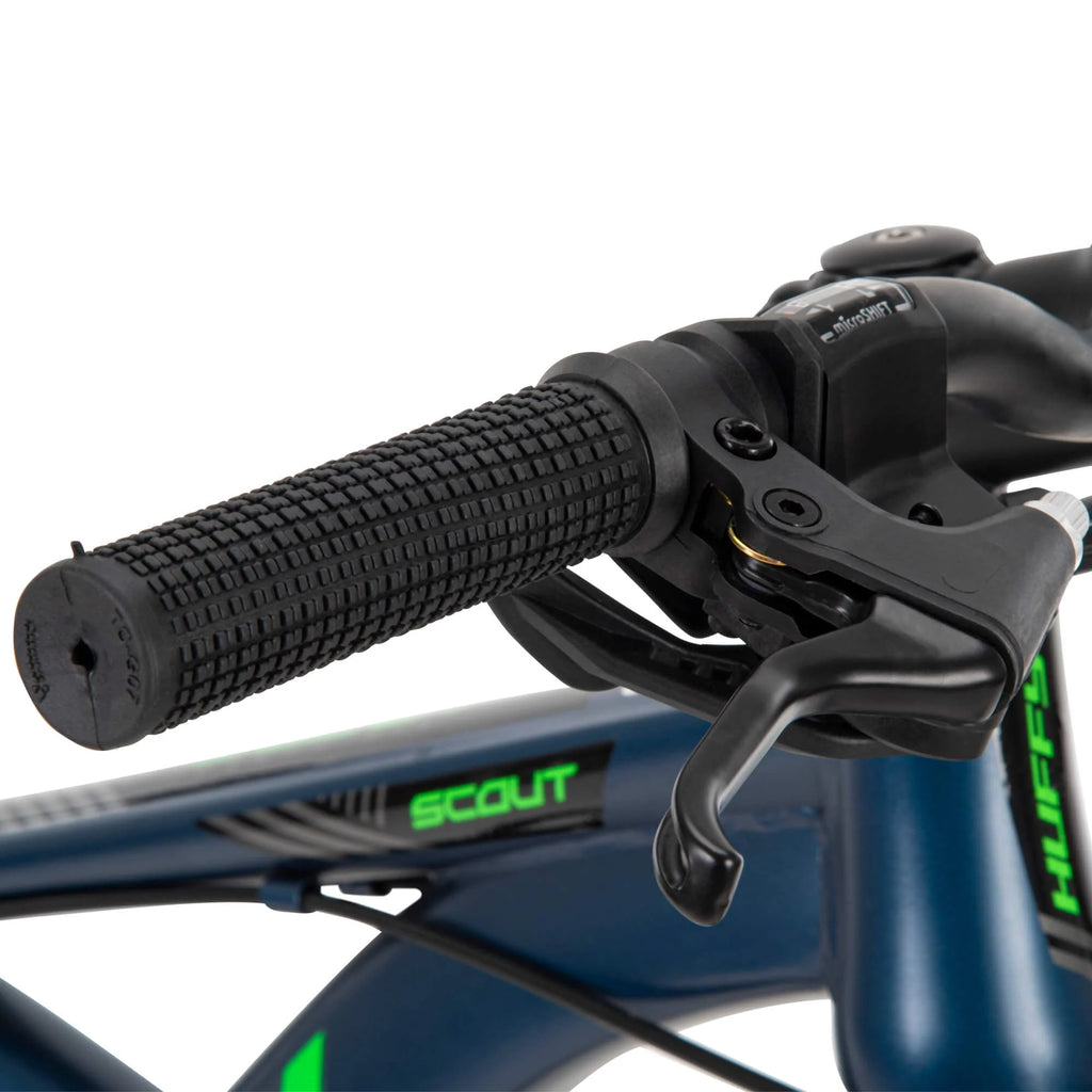 Vélo tout-terrain hardtail Scout pour homme de 26 pouces, 21 vitesses, bleu denim
