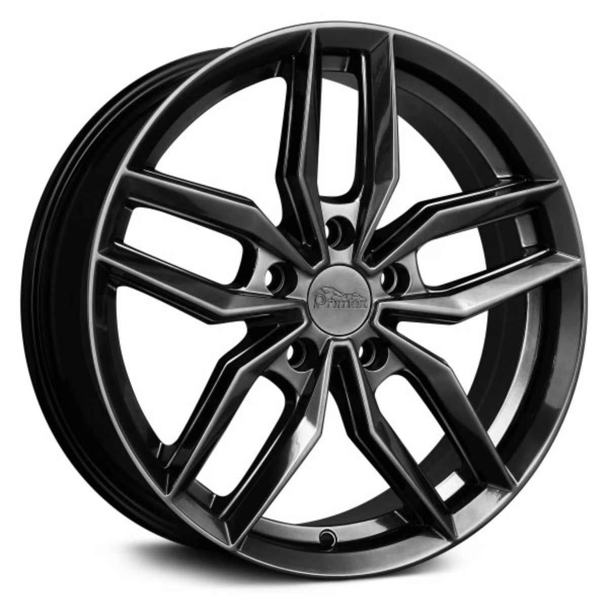 Jante Primax 776 15x6.5 5x114.3 38et Noir Chromé