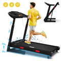 Tapis de course pliable Hapycity, inclinaison automatique de 15 %, capacité de 350 lb, Bluetooth, commande vocale, cardiofréquencemètre, pour la maison et le bureau
