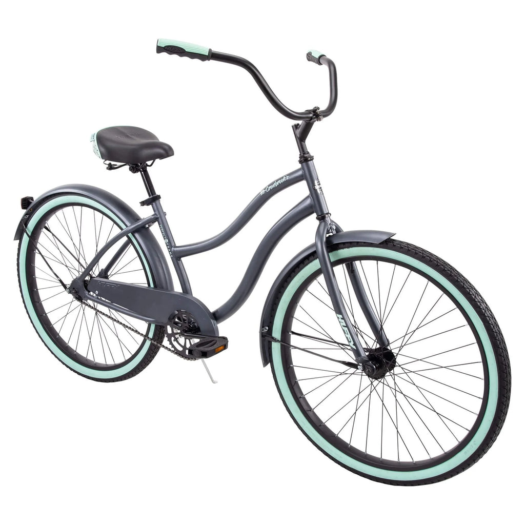 Vélo de balade confort pour femme Huffy Cranbrook 26 pouces, gris