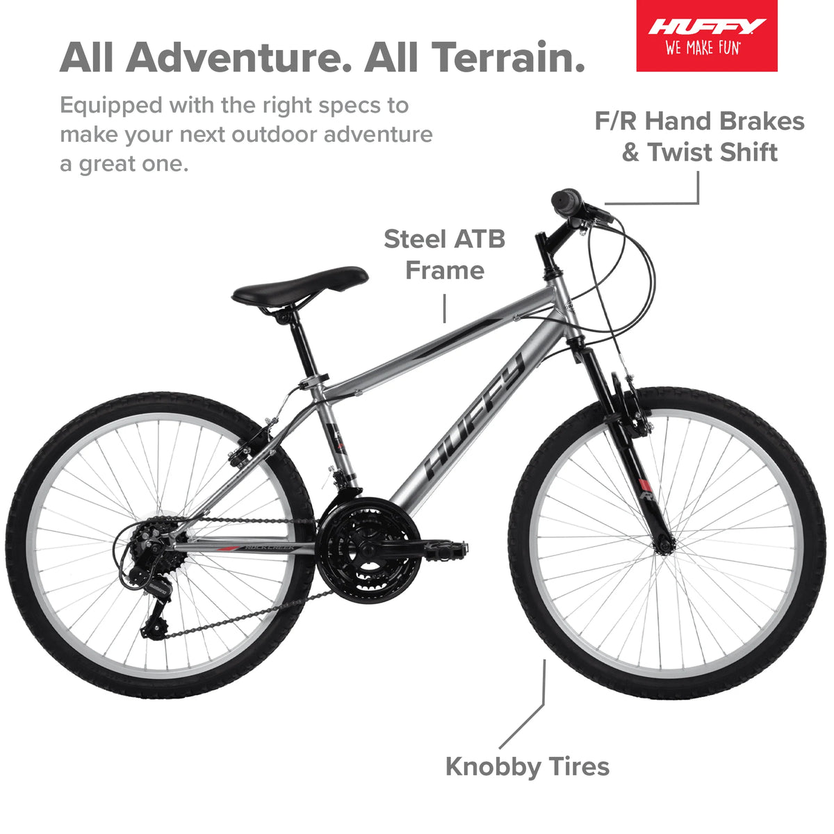 Vélo tout-terrain Rock Creek 24 pour garçon et homme