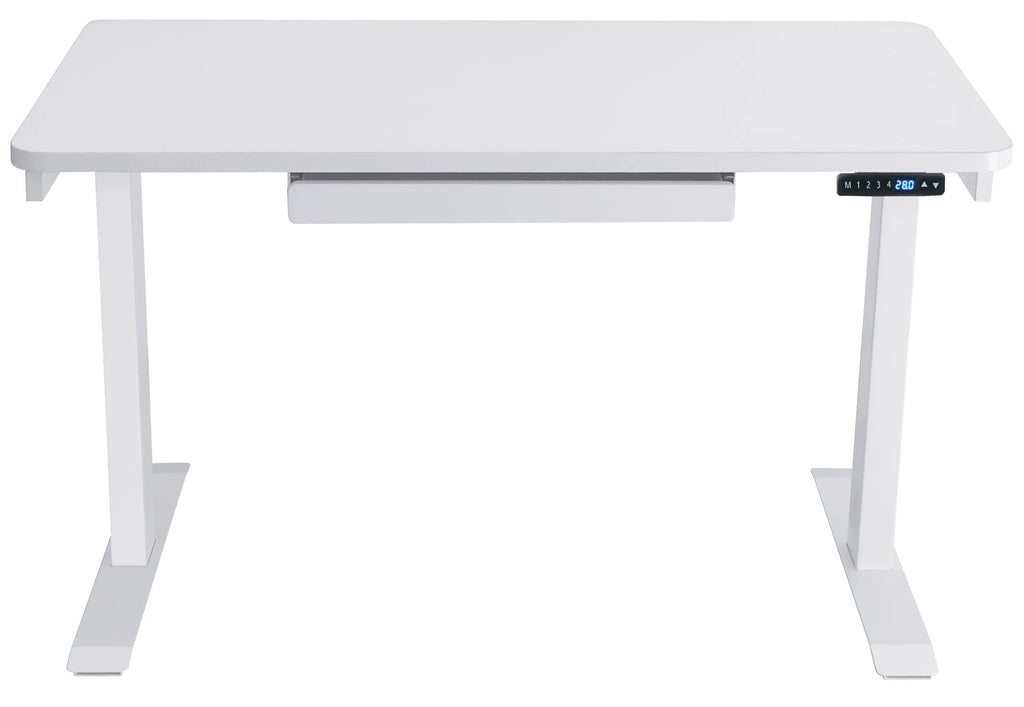 Bureau assis-debout électrique noir Motionwise, 24?x48, réglable en hauteur de 28 à 48 avec 4 hauteurs préréglées et port de charge USB, plusieurs couleurs