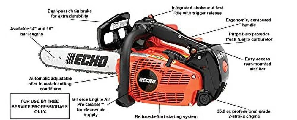 Tronçonneuse Echo CS-355T 16 pouces 35,8 cm³