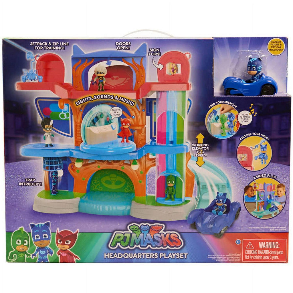 Coffret de jeu Le Quartier Général des Pyjamas-Héros